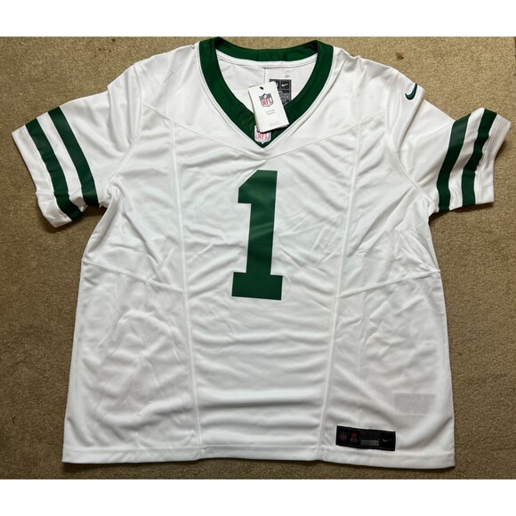 New York Jets Ahmad Sauce Gardner Nike Vapor F.U.S.E Limited Jersey Mens 2XL - Picture 1 of 8